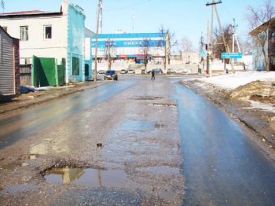 ул. Почтовая (перед светофором)