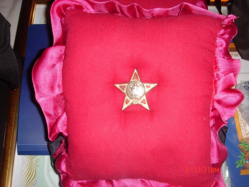 Орден Красной звезды...по номеру установят личность бойца